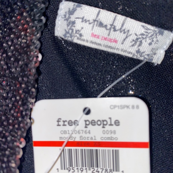 free people sequin mini dress - Picture 1 of 2